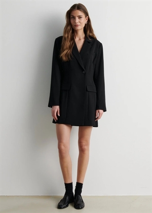 Festa fitted blazer kjole Sort Second Female 